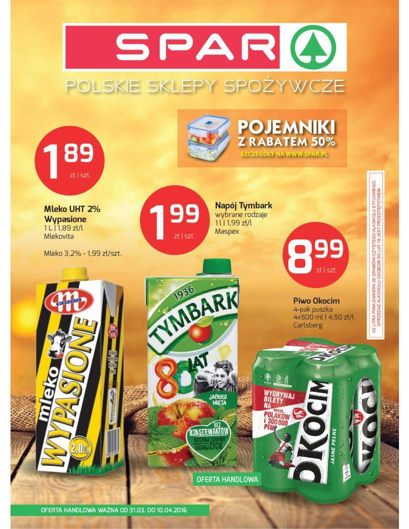 Gazetka promocyjna Spar str. 1