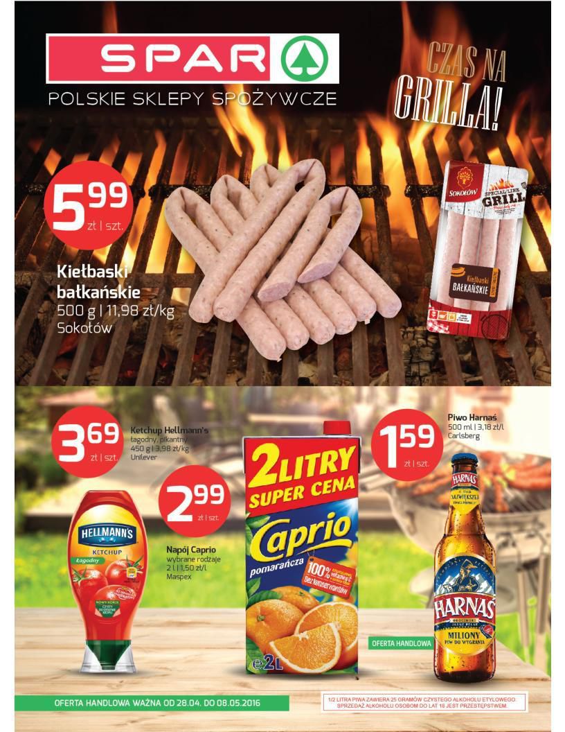 Gazetka promocyjna Spar str. 1