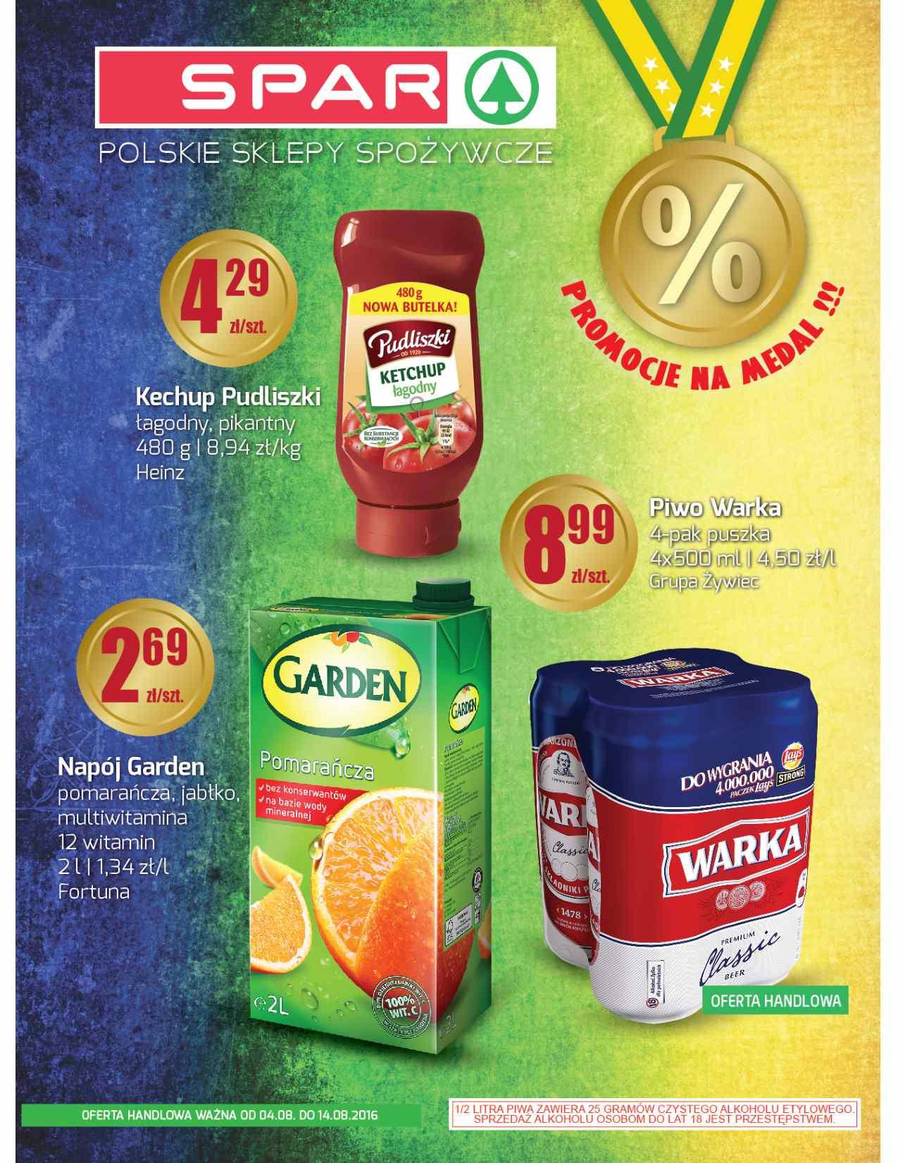 Gazetka promocyjna Spar str. 1