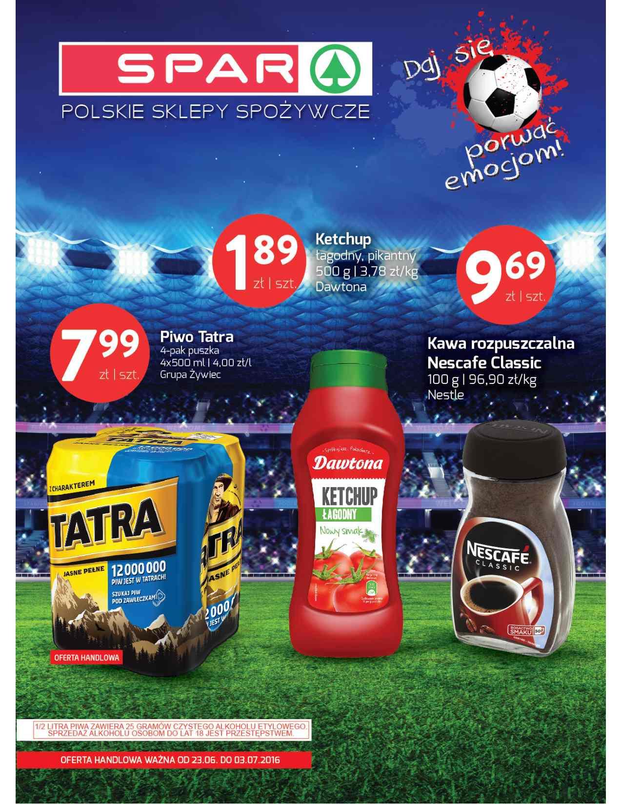 Gazetka promocyjna Spar str. 1