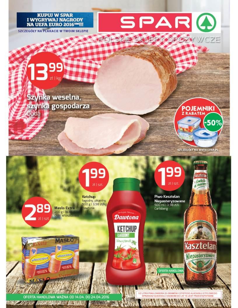 Gazetka promocyjna Spar str. 1