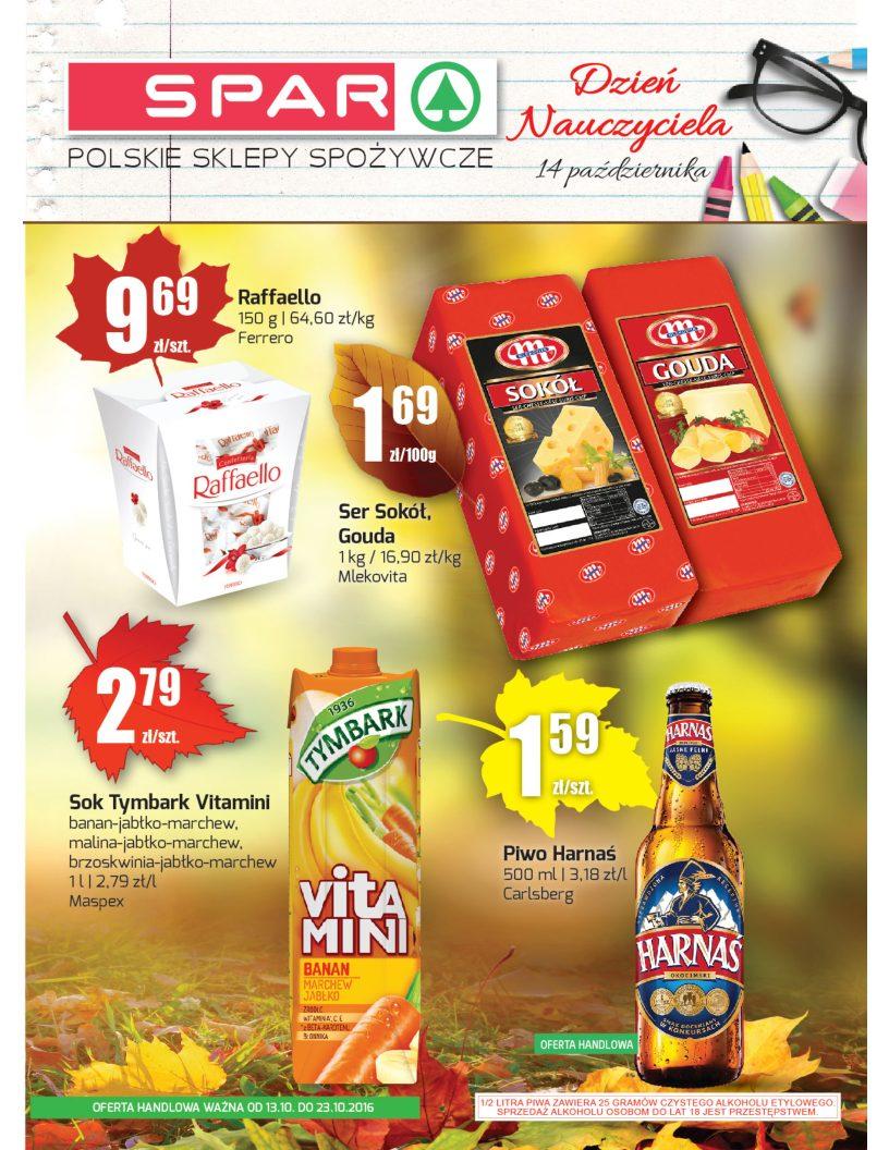 Gazetka promocyjna Spar str. 1